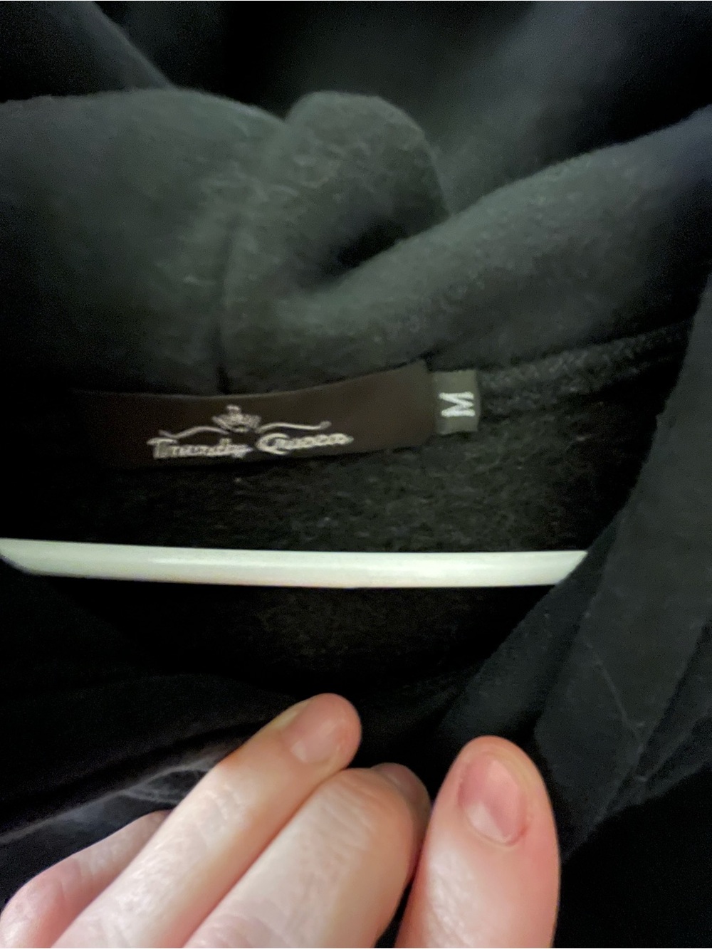 Tucker + Tate Black Relaxed-Fit Hoodie - Picture 4 of 4